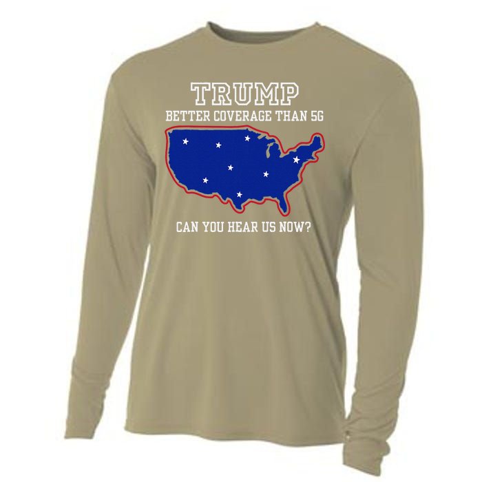 Trump Better Coverage Than 5g Can You Hear Us Now Cooling Performance Long Sleeve Crew