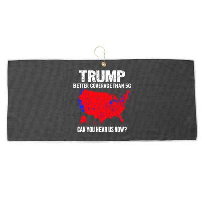 Trump Better Coverage Than 5g Can You Hear Us Now Trump Won Large Microfiber Waffle Golf Towel