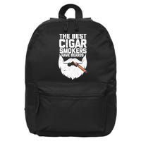 The Best Cigar Smokers Have Beards Cigar Bearded Dad 16 in Basic Backpack