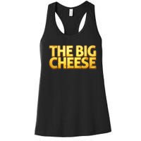 The Big Cheese Funny Birthday For Vegan Fiend Women's Racerback Tank