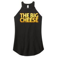 The Big Cheese Funny Birthday For Vegan Fiend Women's Perfect Tri Rocker Tank