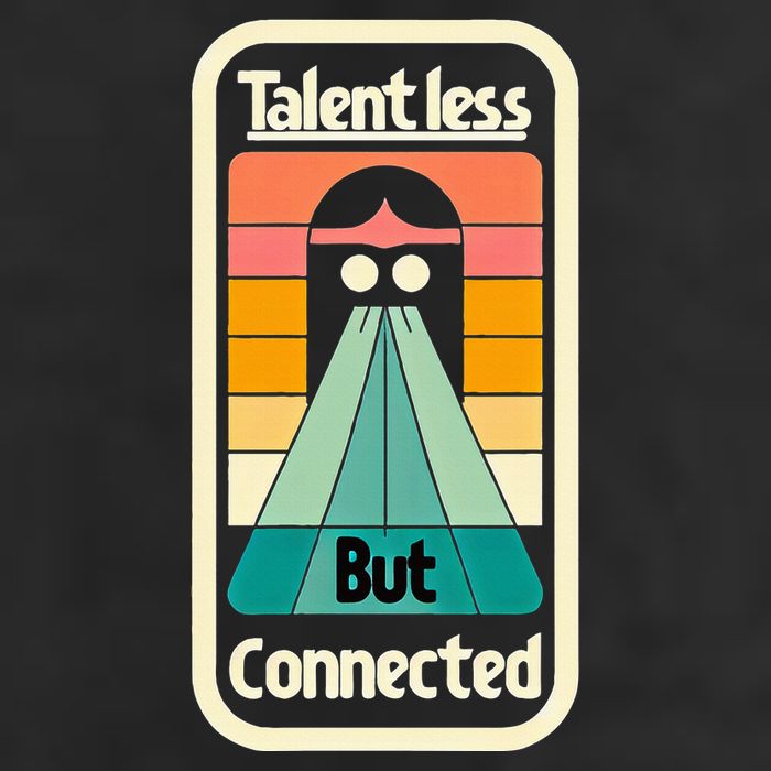 Talentless But Connected Cool Comfort Performance Bucket Hat