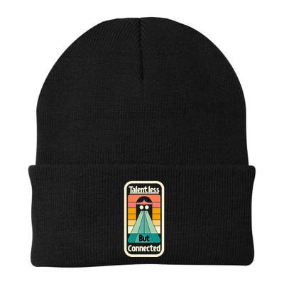 Talentless But Connected Knit Cap Winter Beanie