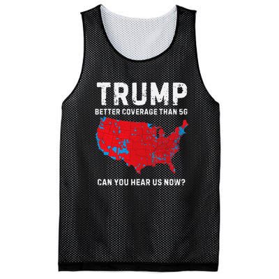 Trump Better Coverage Than 5g Can You Hear Us Now Pro Trump Mesh Reversible Basketball Jersey Tank