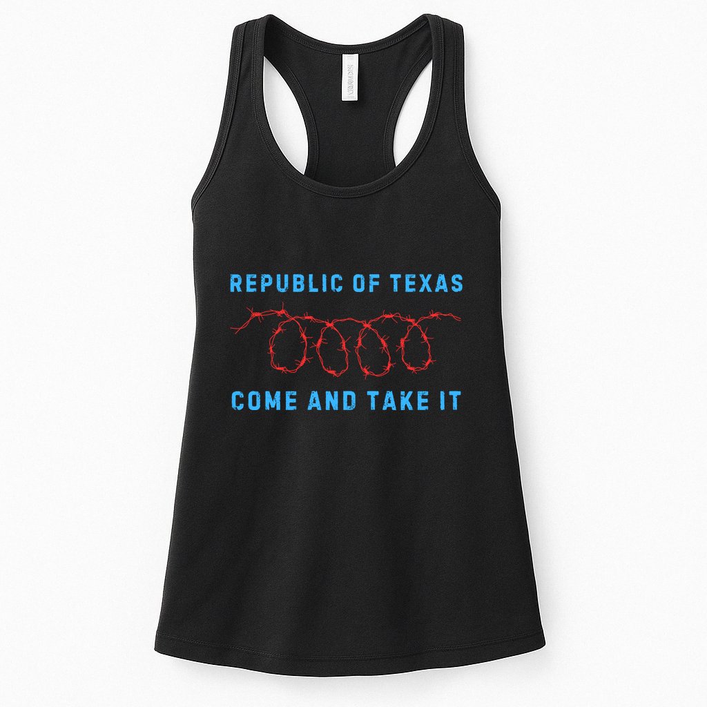 Texas Border Crisis Peoples Convoy Womens Tank Top