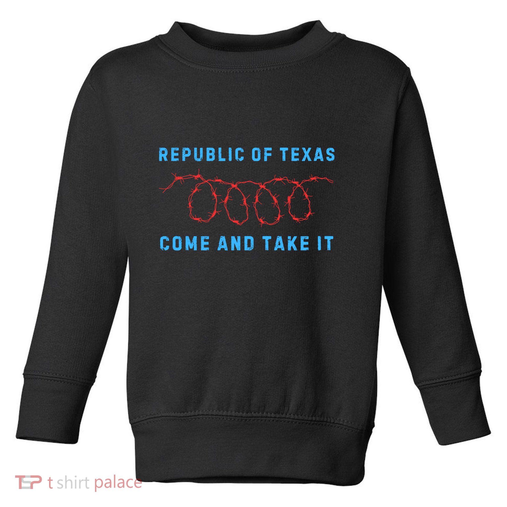 Texas Border Crisis Peoples Convoy Toddler Sweatshirt