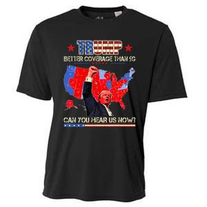 Trump Better Coverage Than 5g Can You Hear Us Now Politics Cooling Performance Crew T-Shirt