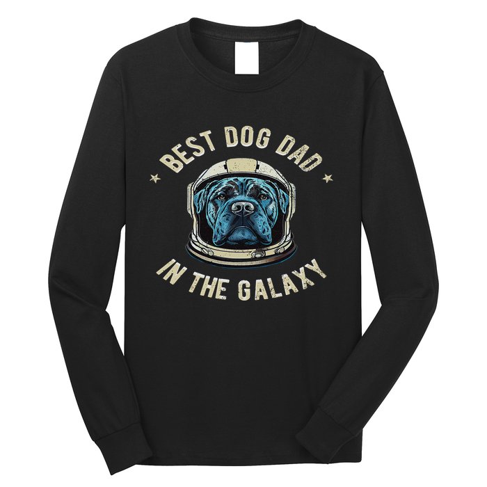 The Best Cane Corso Dad in the galaxy Funny Cane Corso Long Sleeve Shirt