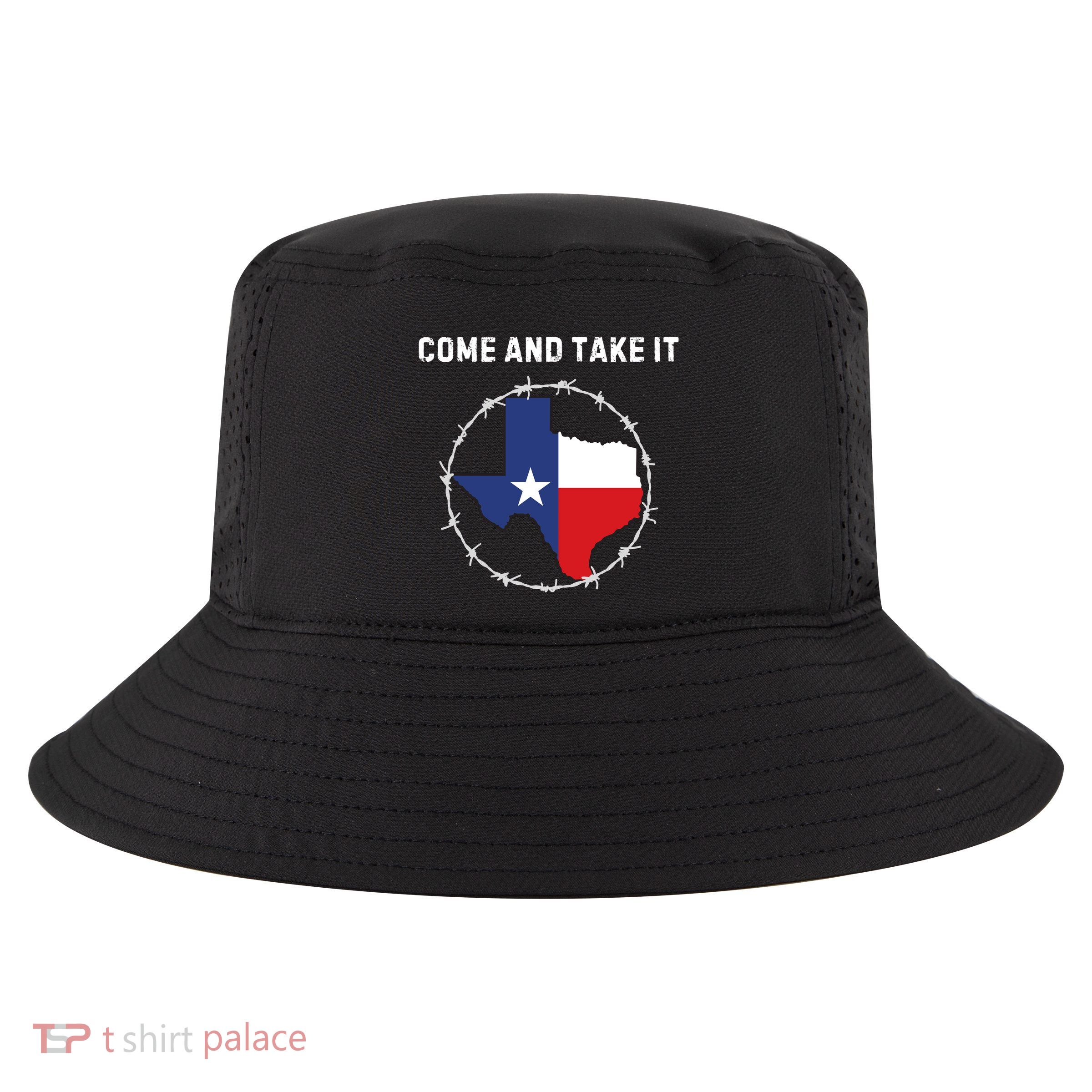 Texas Border Crisis Come And Take It Cool Comfort Performance Bucket Hat