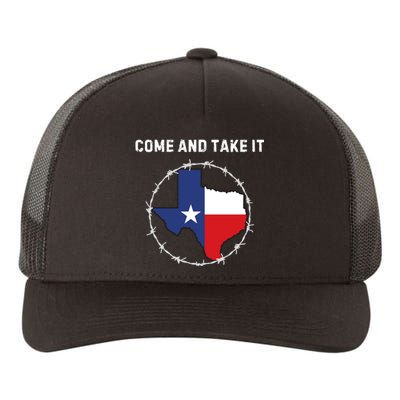 Texas Border Crisis Come And Take It Yupoong Adult 5-Panel Trucker Hat