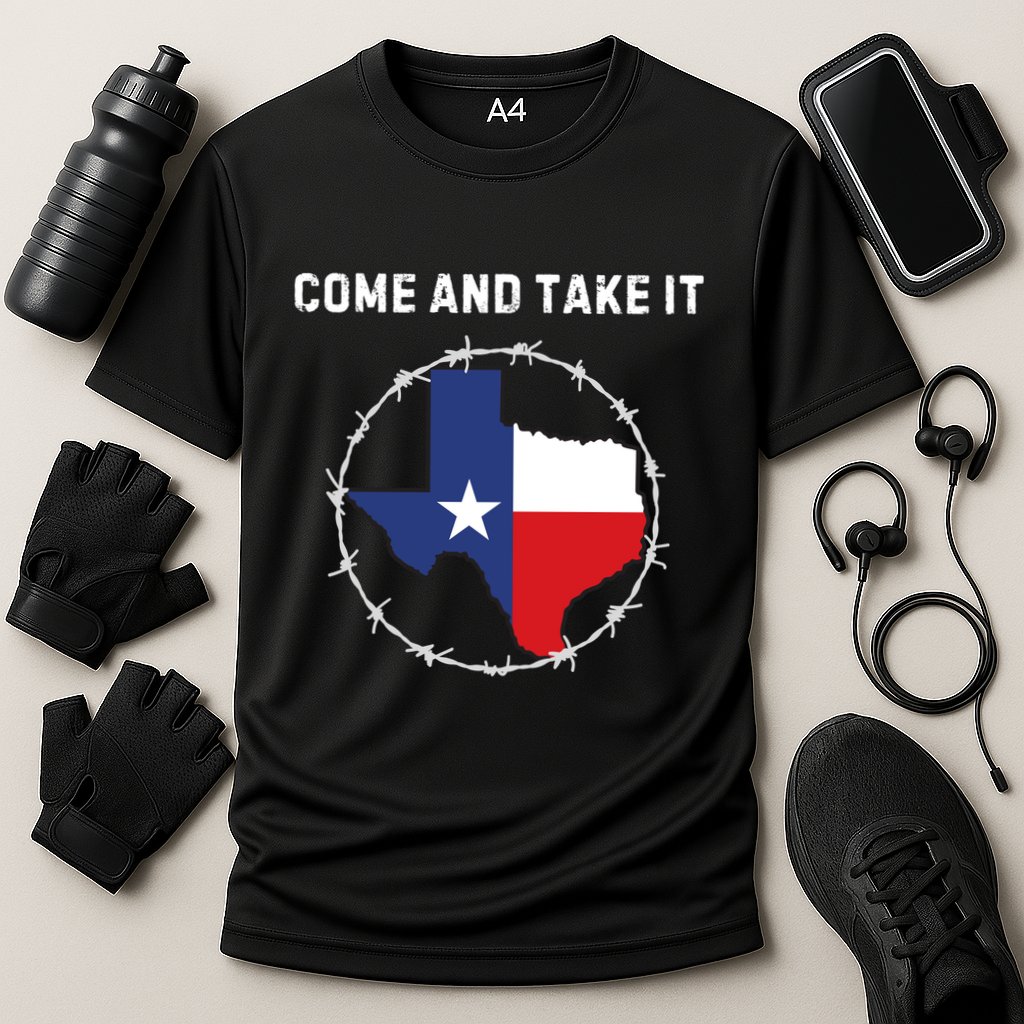 Texas Border Crisis Come And Take It Performance Shirt