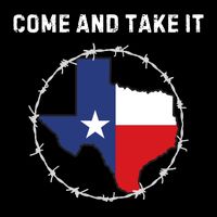 Texas Border Crisis Come And Take It Crop Top