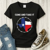 Texas Border Crisis Come And Take It Womens T-Shirt
