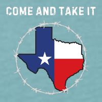 Texas Border Crisis Come And Take It Sueded Cloud Jersey T-Shirt