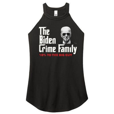 The Biden Crime Family Vintage Retro 2024 Republican Women’s Perfect Tri Rocker Tank