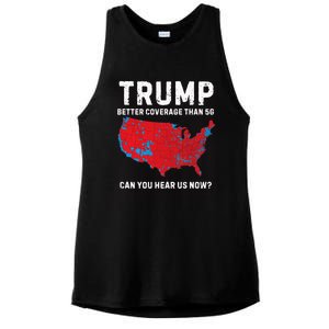 Trump Better Coverage Than 5g Can You Hear Us Now? Ladies PosiCharge Tri-Blend Wicking Tank