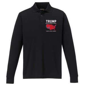 Trump Better Coverage Than 5g Can You Hear Us Now? Performance Long Sleeve Polo