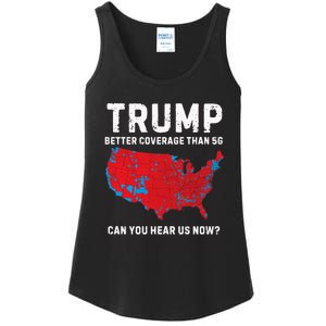 Trump Better Coverage Than 5g Can You Hear Us Now? Ladies Essential Tank