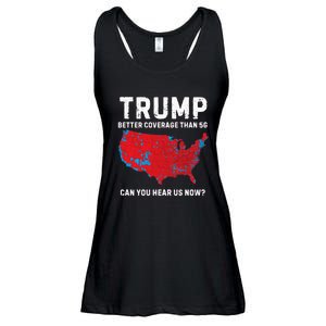 Trump Better Coverage Than 5g Can You Hear Us Now? Ladies Essential Flowy Tank