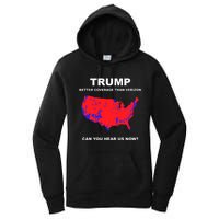 Trump Better Coverage Than Verizon Can You Hear Us Now Women's Pullover Hoodie