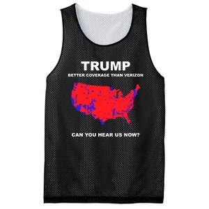 Trump Better Coverage Than Verizon Can You Hear Us Now Mesh Reversible Basketball Jersey Tank