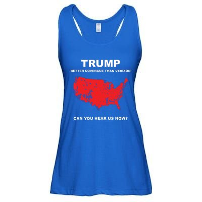 Trump Better Coverage Than Verizon Can You Hear Us Now Ladies Essential Flowy Tank