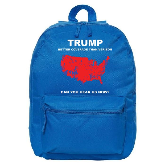 Trump Better Coverage Than Verizon Can You Hear Us Now 16 in Basic Backpack