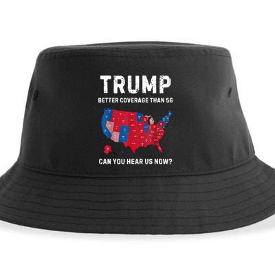 Trump Better Coverage Than 5g Can You Hear Us Now? Sustainable Bucket Hat