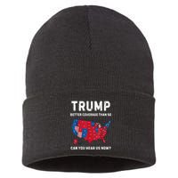 Trump Better Coverage Than 5g Can You Hear Us Now? Sustainable Knit Beanie