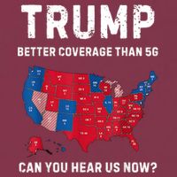 Trump Better Coverage Than 5g Can You Hear Us Now? 16oz Travel Tumbler