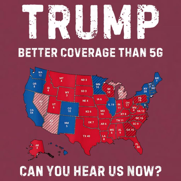 Trump Better Coverage Than 5g Can You Hear Us Now? 16oz Travel Tumbler