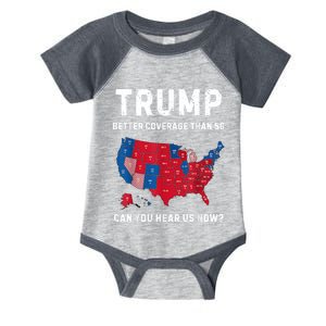 Trump Better Coverage Than 5g Can You Hear Us Now? Infant Baby Jersey Bodysuit