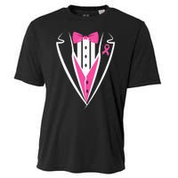 Tuxedo Breast Cancer Awareness Month  Cooling Performance Crew T-Shirt