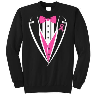 Tuxedo Breast Cancer Awareness Month  Sweatshirt