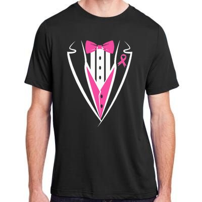 Tuxedo Breast Cancer Awareness Month  Adult ChromaSoft Performance T-Shirt