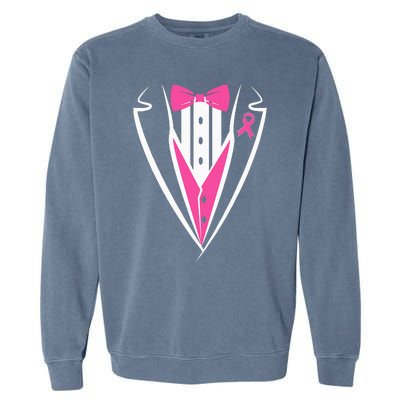 Tuxedo Breast Cancer Awareness Month  Garment-Dyed Sweatshirt