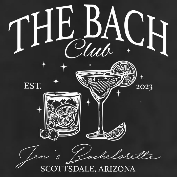 The Bach Club Custom Location Bachelorette Cool Comfort Performance Bucket Hat