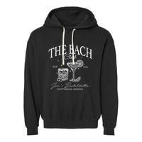 The Bach Club Custom Location Bachelorette Garment-Dyed Fleece Hoodie