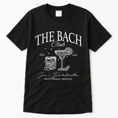 The Bach Club Custom Location Bachelorette Tall T-Shirt
