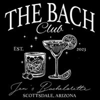 The Bach Club Custom Location Bachelorette Backpack