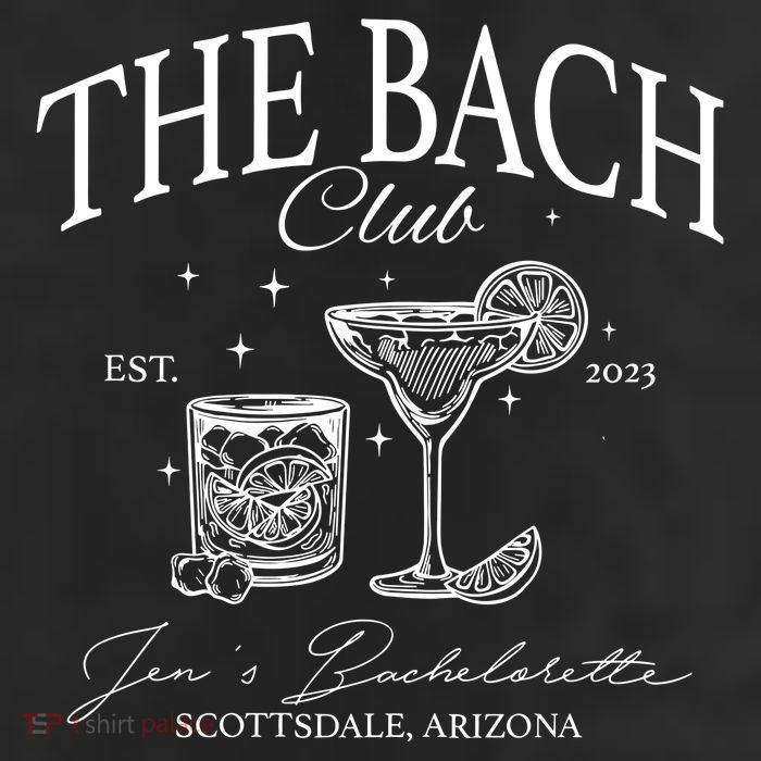 The Bach Club Custom Location Bachelorette Beanie