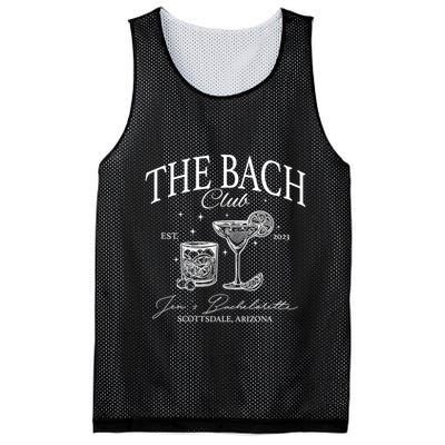 The Bach Club Custom Location Bachelorette Mesh Reversible Basketball Jersey Tank