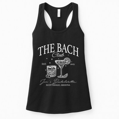 The Bach Club Custom Location Bachelorette Womens Tank Top