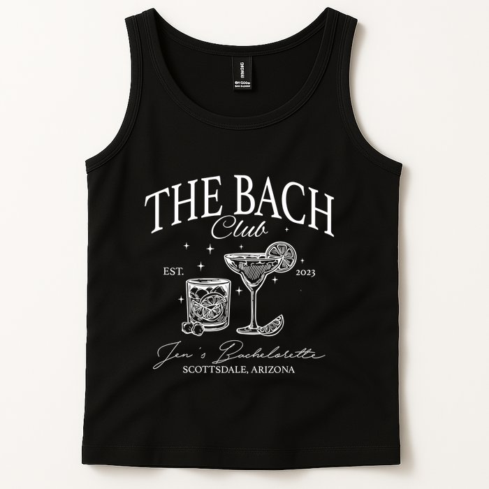 The Bach Club Custom Location Bachelorette Tank Top