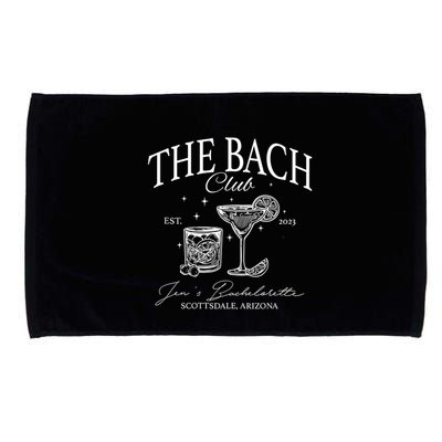 The Bach Club Custom Location Bachelorette Microfiber Hand Towel