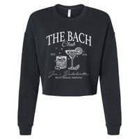 The Bach Club Custom Location Bachelorette Cropped Pullover Crew