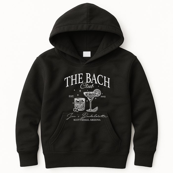 The Bach Club Custom Location Bachelorette Kids Hoodie