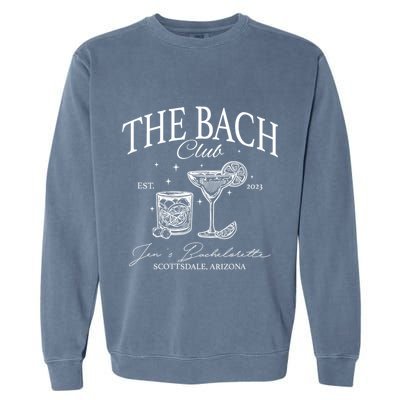 The Bach Club Custom Location Bachelorette Garment-Dyed Sweatshirt
