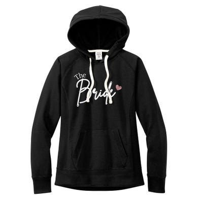 The Bride Cute Wedding Gift Women's Fleece Hoodie