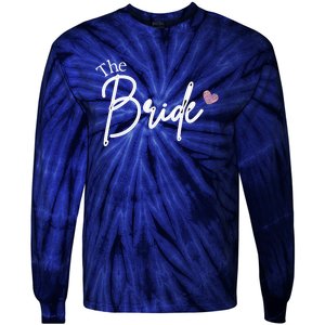 The Bride Cute Wedding Gift Tie-Dye Long Sleeve Shirt